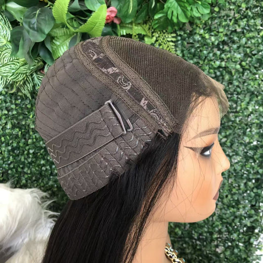 Lady Jane HD Lace Straight Wig – Luxury Human Hair 5*5 (Glueless Adjustable Cap)