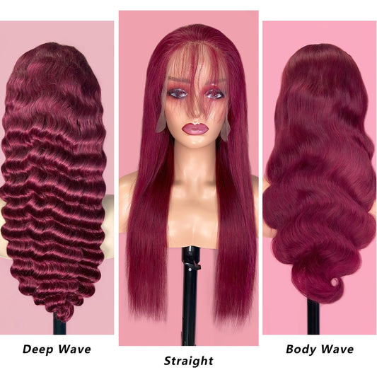 Lady Jane Luxury Human Hair Wig – Deep Wave / Straight / Body Wave