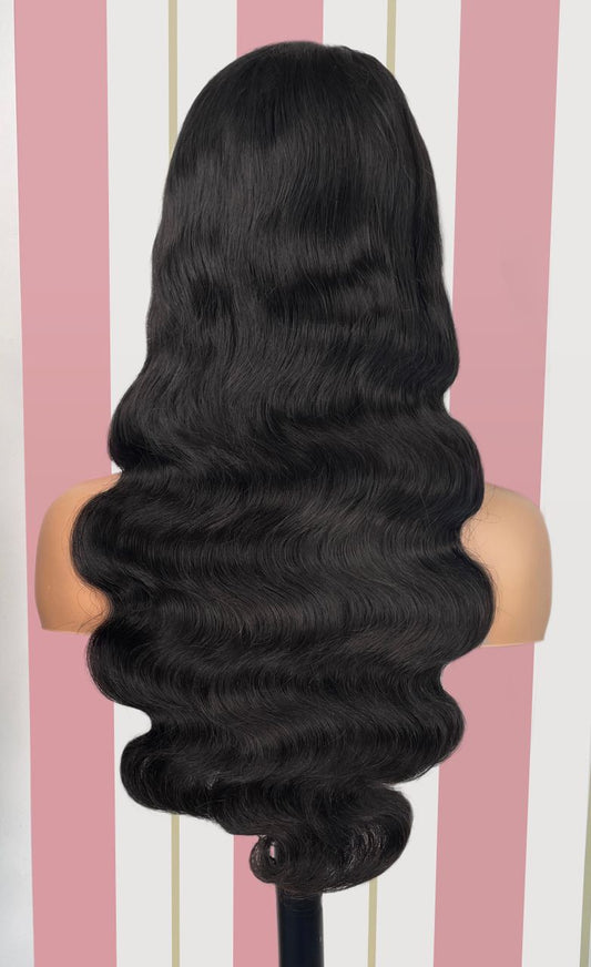 Lady Jane Luxury Body Wave – Full Frontal Human Hair Wig Transparent Lace