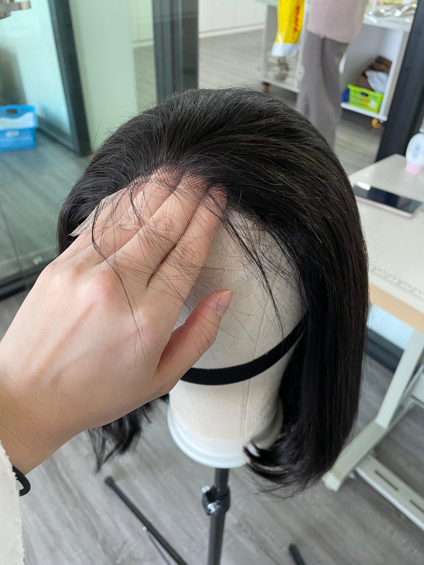 Lady Jane HD Lace Straight Wig – Luxury Human Hair 5*5 (Glueless Adjustable Cap)
